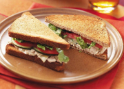 Tuna Caesar sandwich